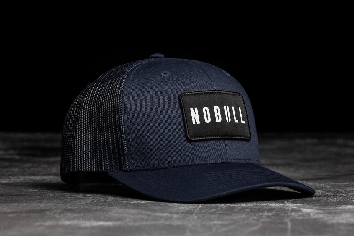Chapeaux Nobull Curved-Brim Trucker Femme Bleu Marine | RF8974326