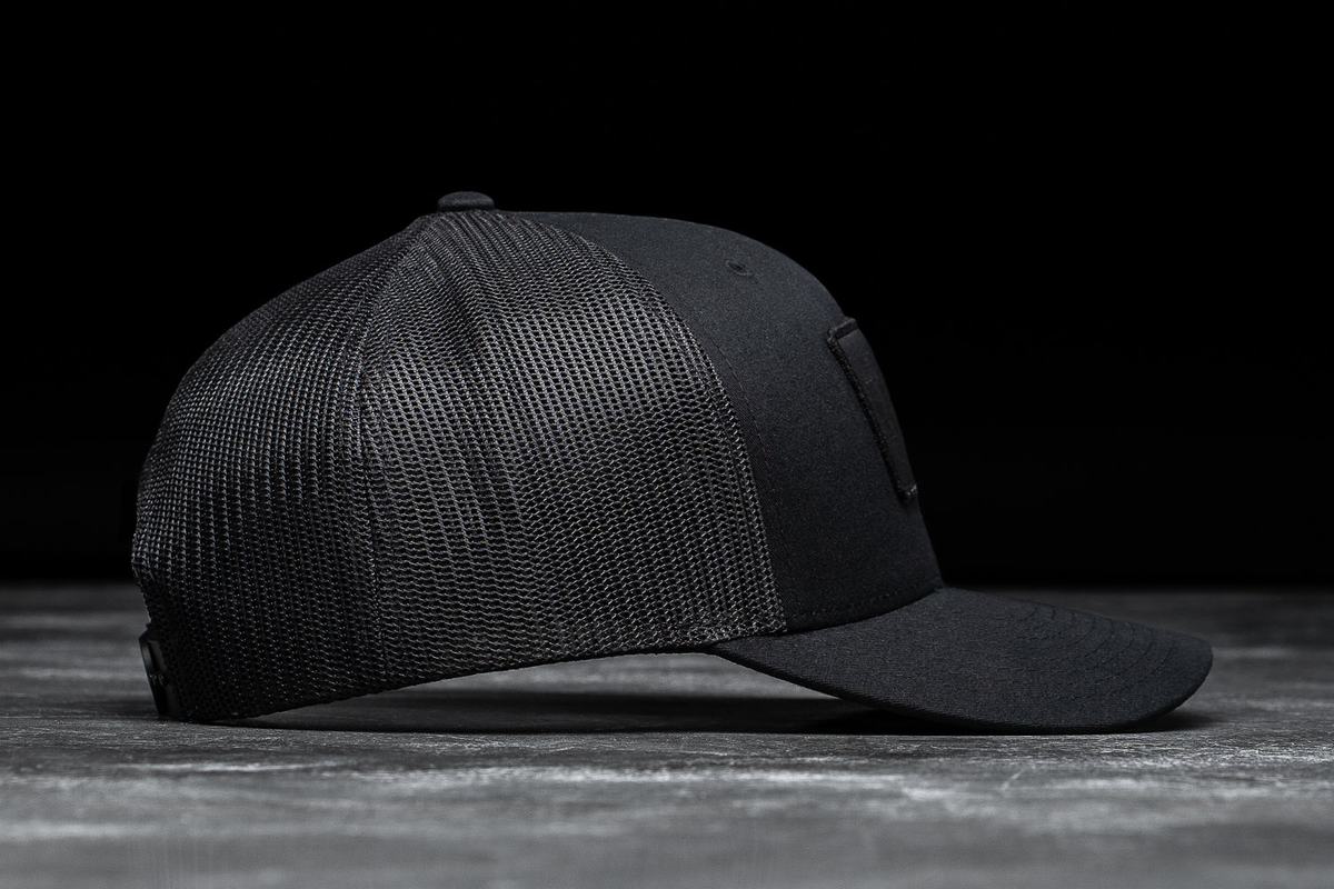Chapeaux Nobull Curved-Brim Trucker Homme Noir | CT7165428