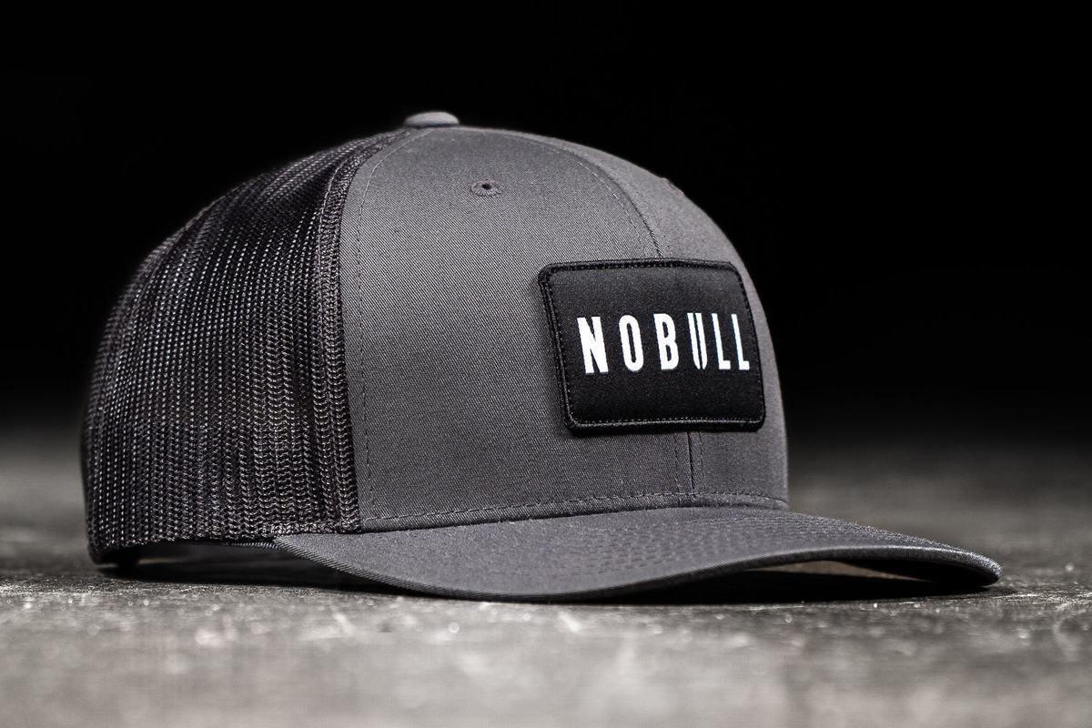 Chapeaux Nobull Curved-Brim Trucker Homme Grise Foncé Noir | HV4651973