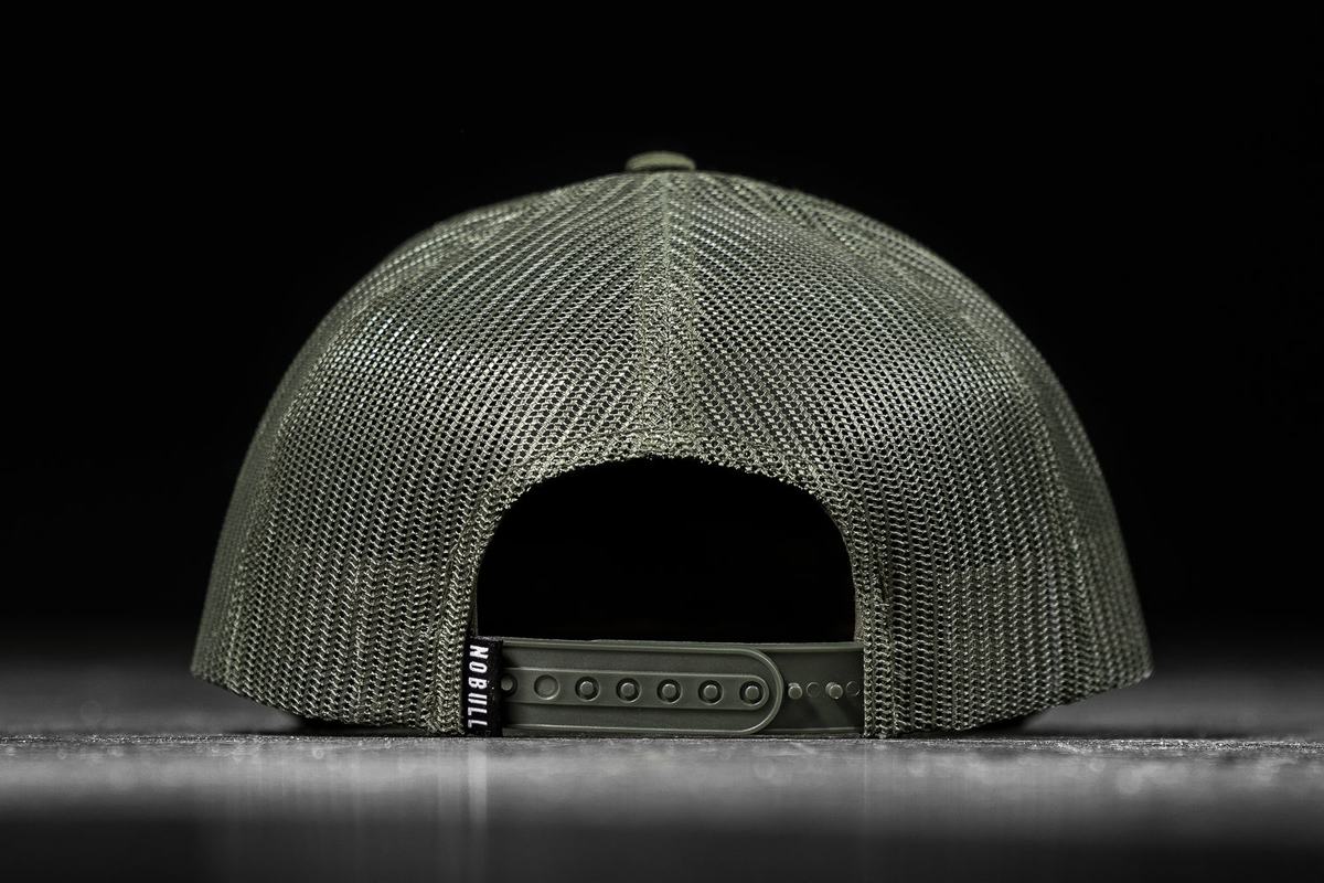 Chapeaux Nobull Curved-Brim Trucker Homme Vert Olive | SJ6842790