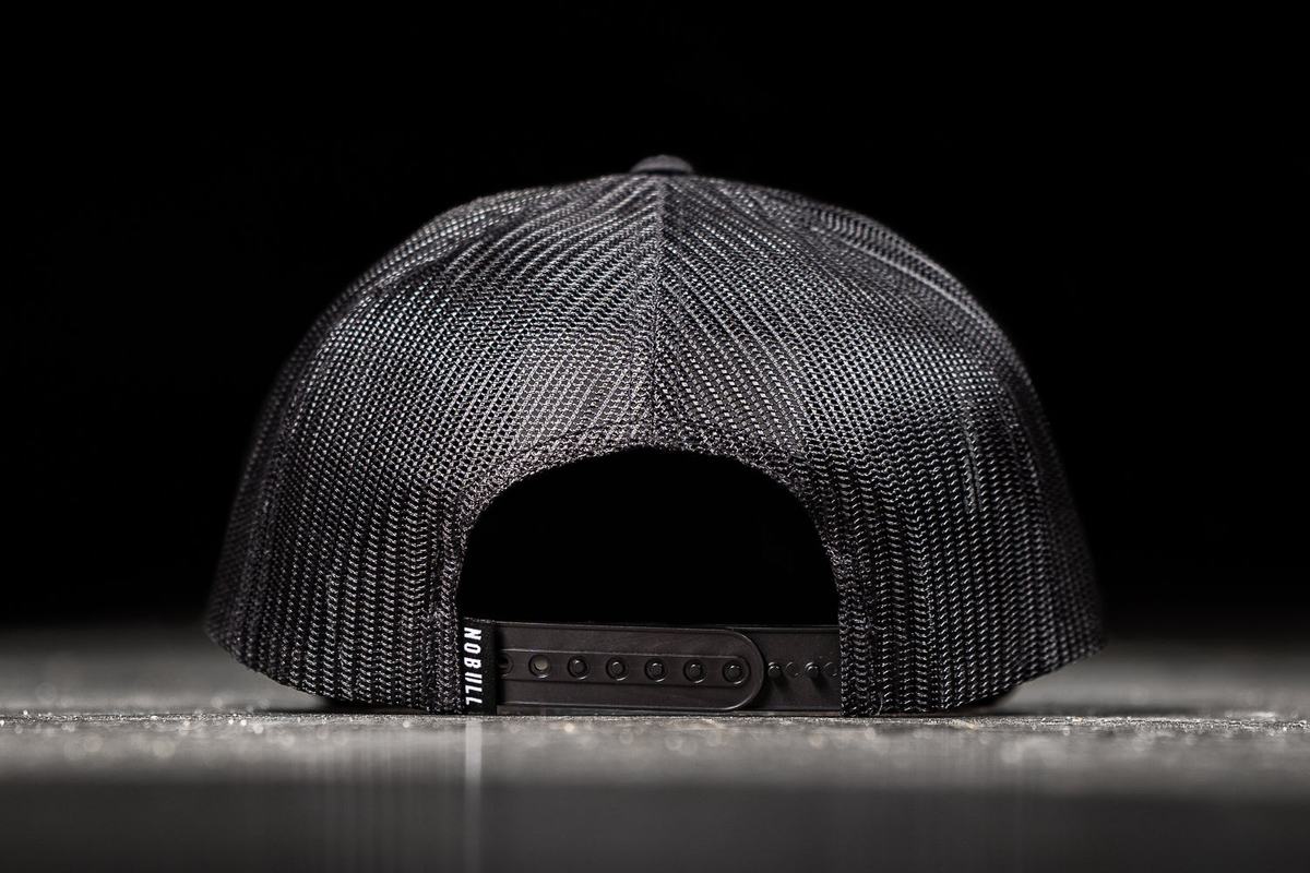 Chapeaux Nobull Curved-Brim Trucker Homme Noir | XR2918635