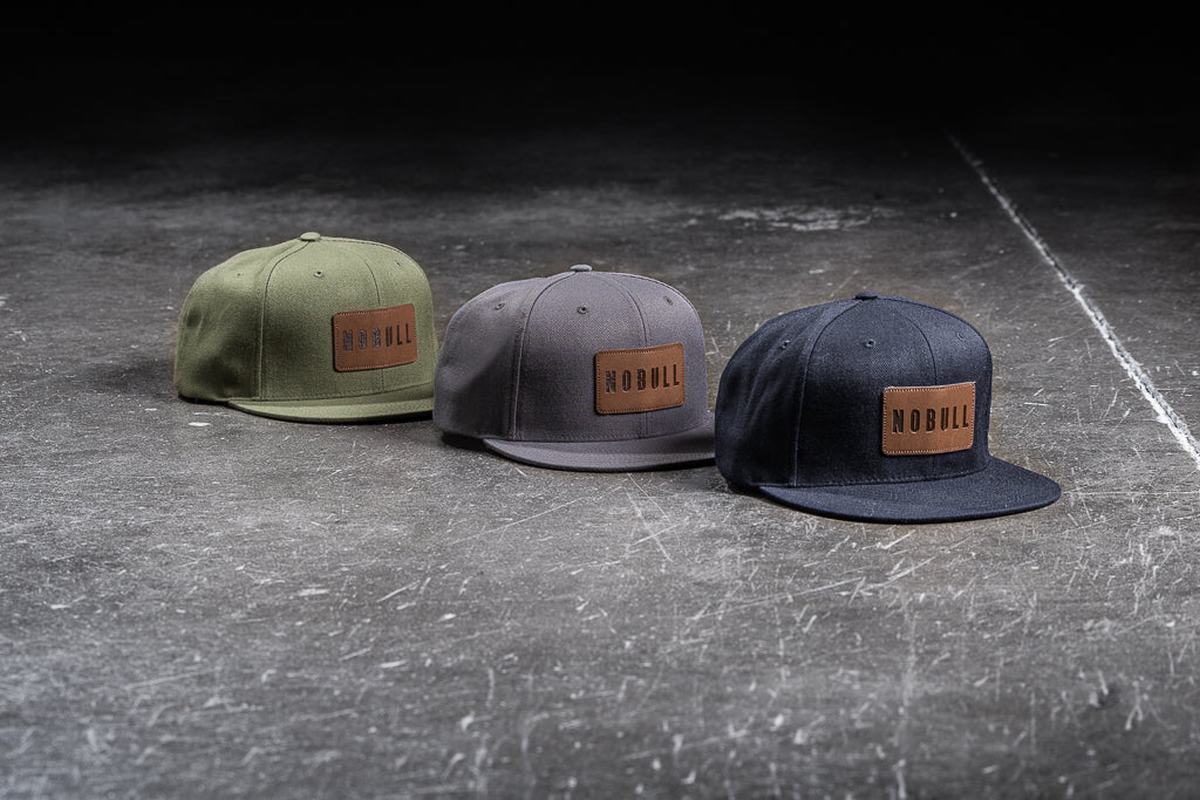 Chapeaux Nobull Plates-Brim Snapback Femme Grise | TL8043275