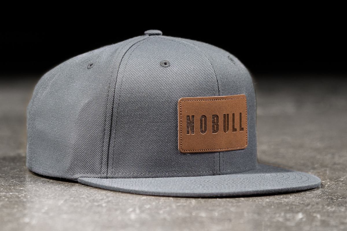 Chapeaux Nobull Plates-Brim Snapback Femme Grise | TL8043275