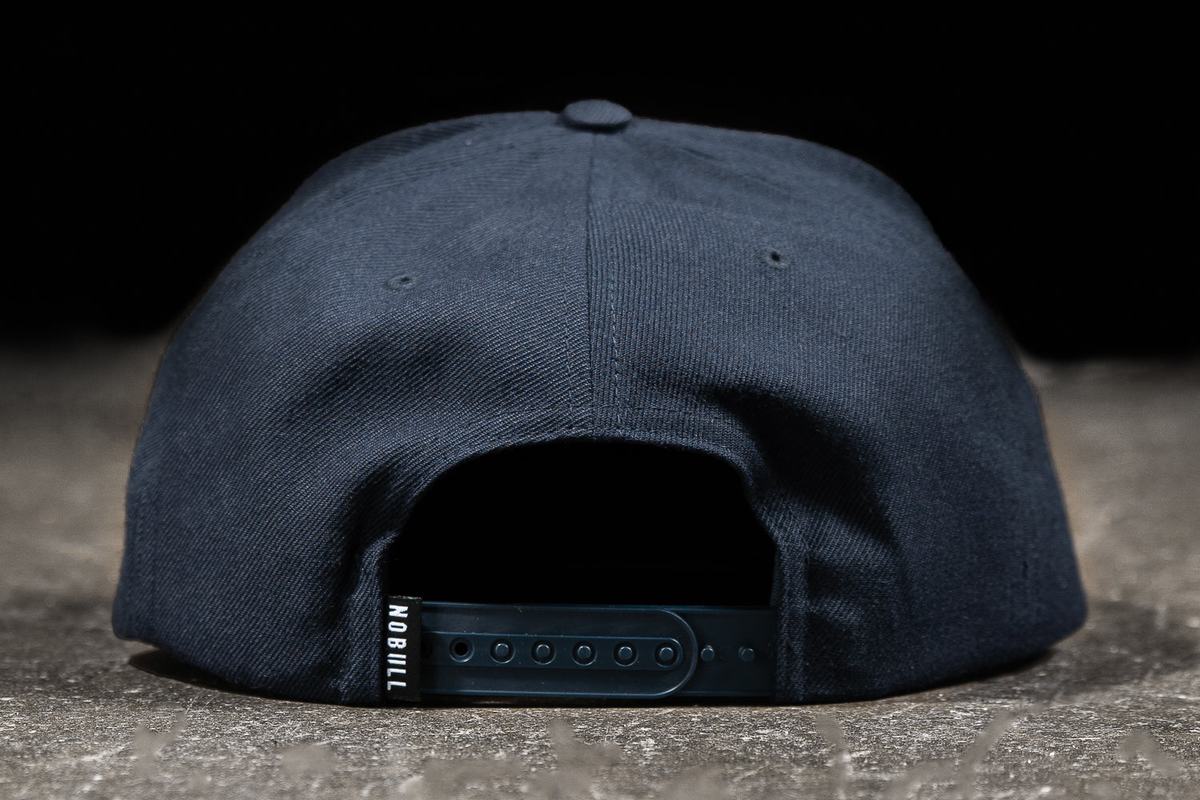 Chapeaux Nobull Plates-Brim Snapback Homme Bleu Marine | MY0612753