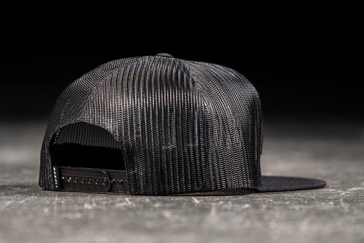 Chapeaux Nobull Plates-Brim Trucker Femme Noir | GR1375298