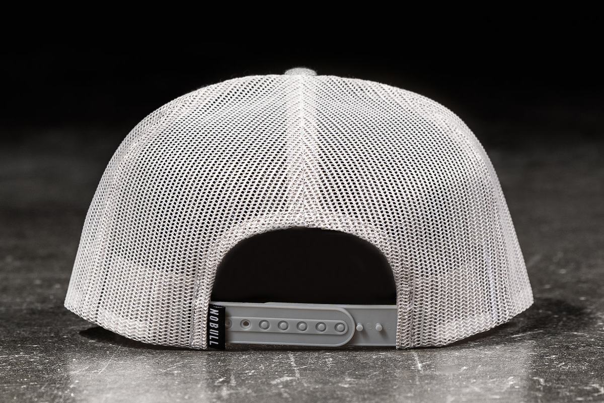 Chapeaux Nobull Plates-Brim Trucker Femme Grise Clair | XH9046538