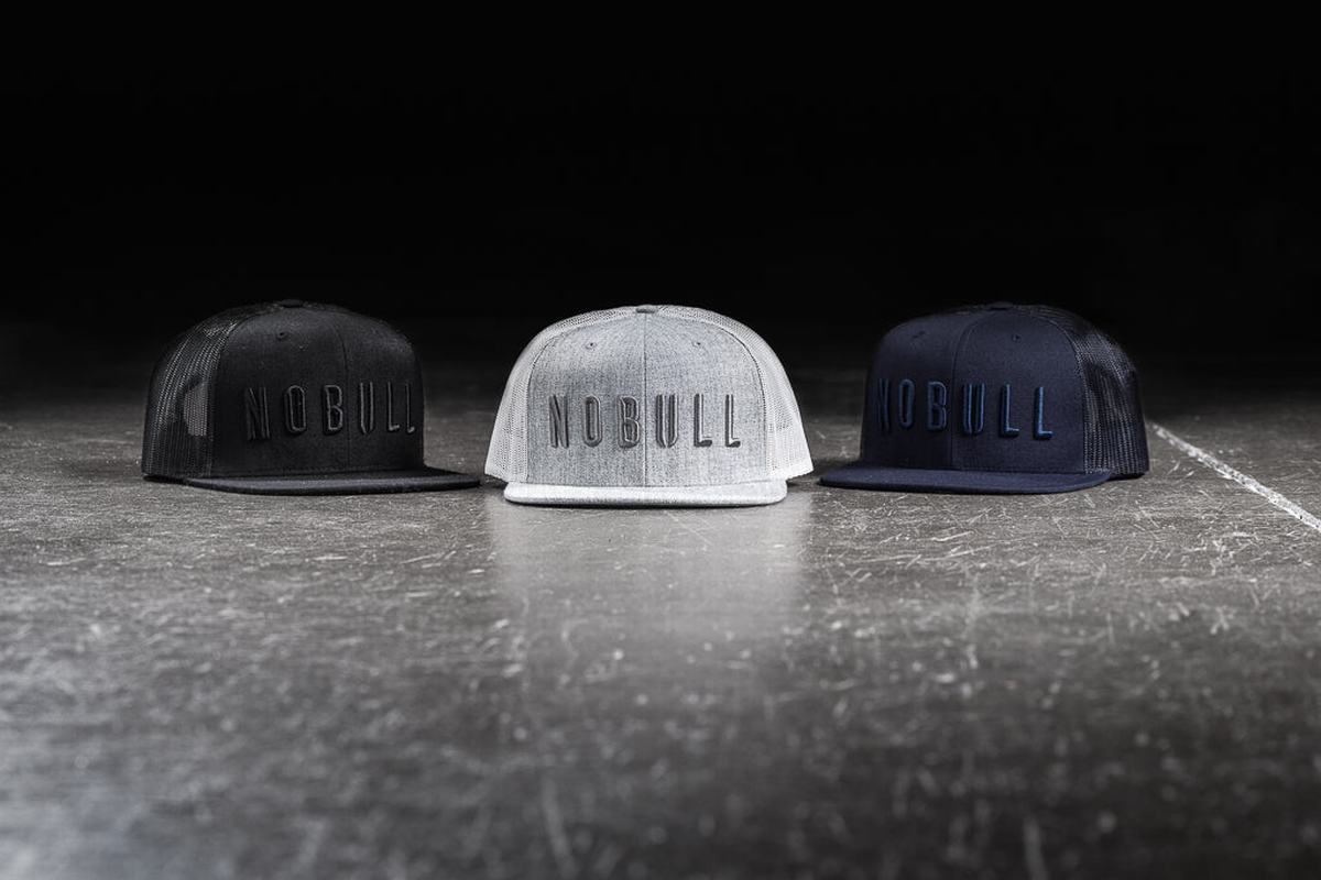 Chapeaux Nobull Plates-Brim Trucker Homme Grise Clair | FA1347506