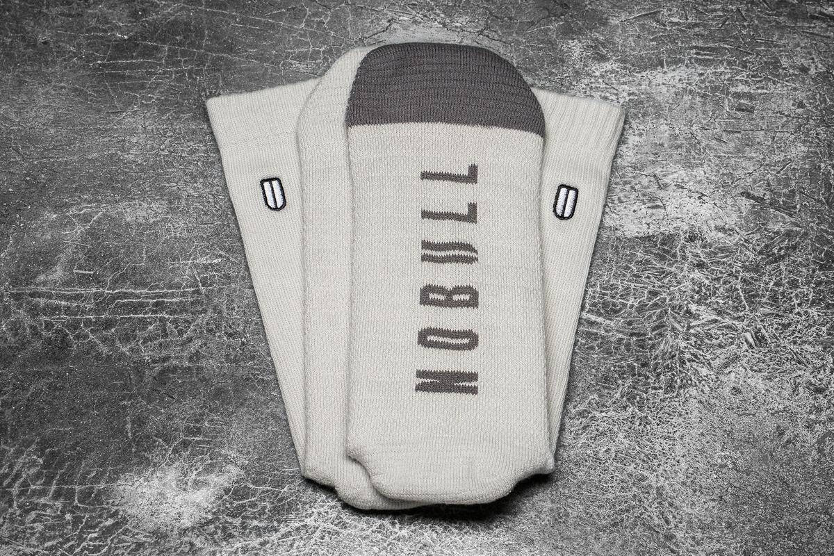 Chaussettes Nobull Crew Homme Grise Foncé | BC1946538