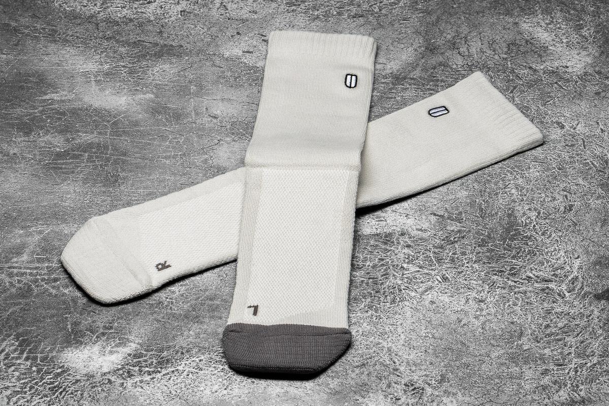 Chaussettes Nobull Crew Homme Grise Foncé | BC1946538