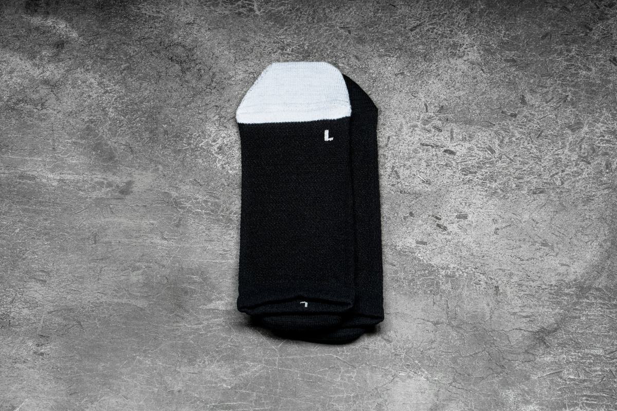 Chaussettes Nobull Low Athlete Homme Noir Blanche | OP3817460
