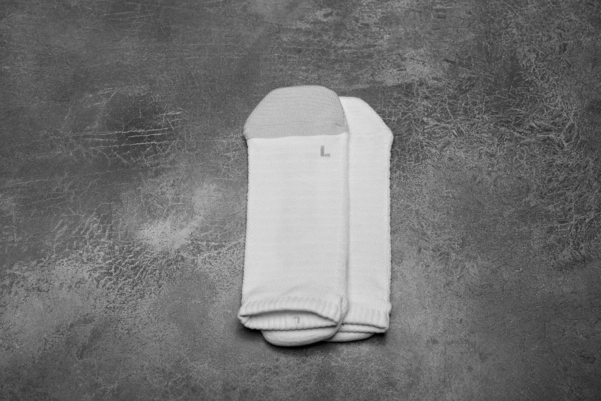 Chaussettes Nobull Low Crossfit® Homme Blanche | EI8047329