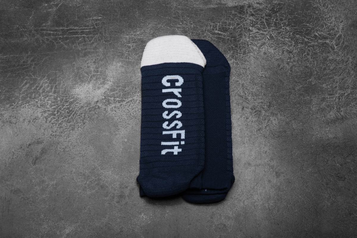 Chaussettes Nobull Low Crossfit® Homme Bleu Marine Blanche | VI9546127