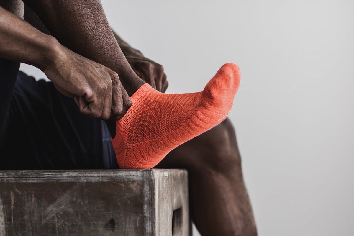Chaussettes Nobull Low Femme Corail | EZ8257491
