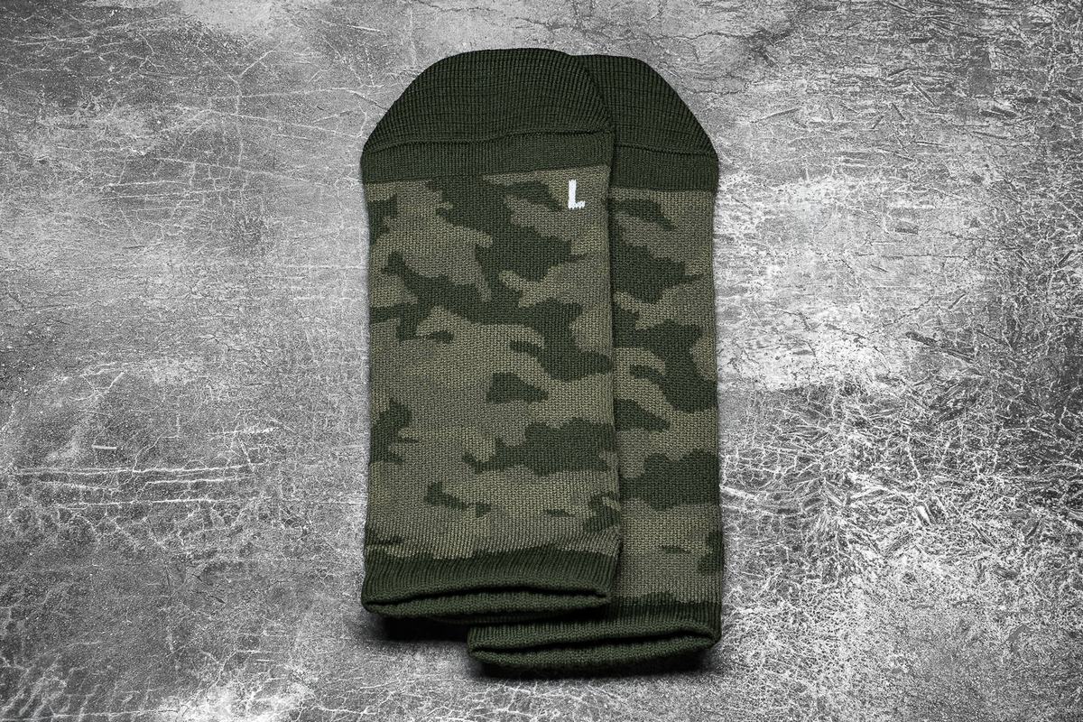 Chaussettes Nobull Low Femme Vert Camouflage | YB5712830