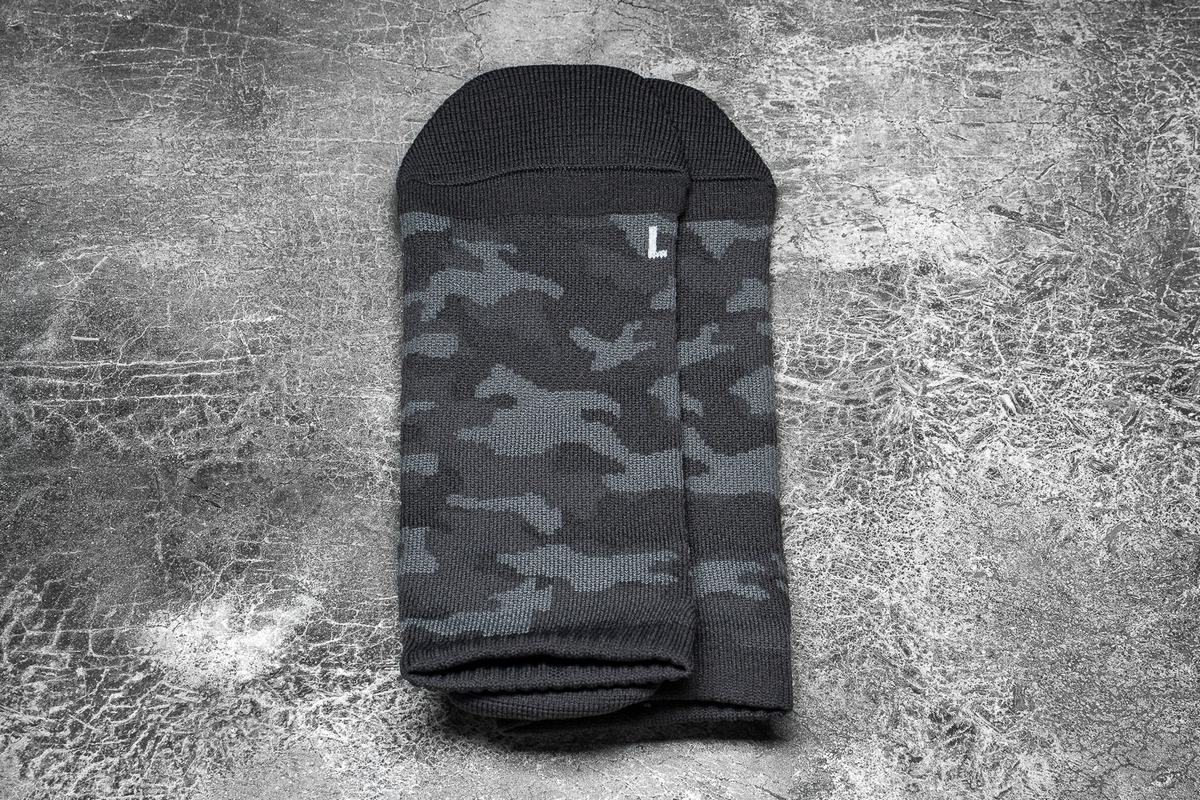 Chaussettes Nobull Low Homme Grise Camouflage | ZP9572461