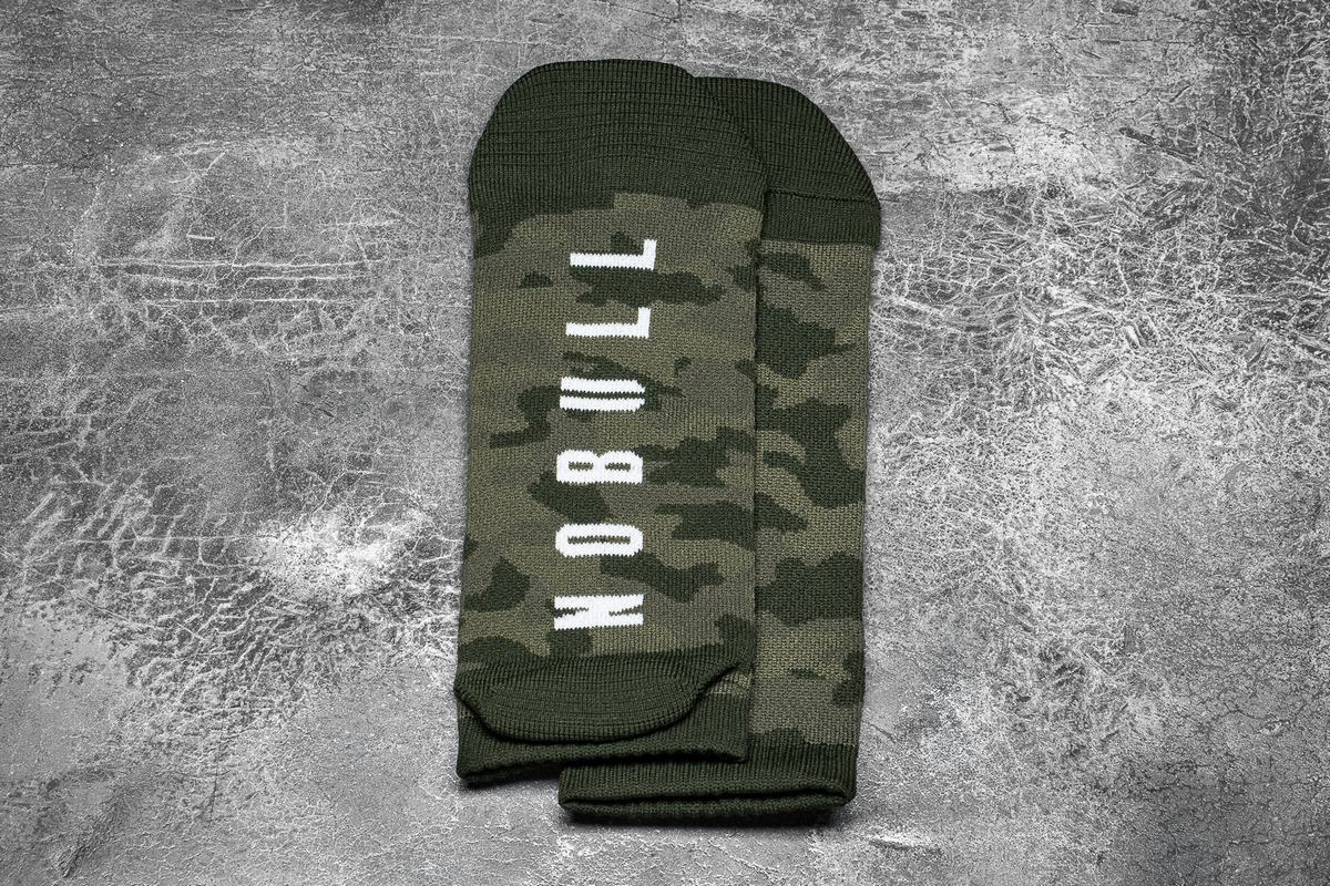 Chaussettes Nobull Low Homme Vert Camouflage | QN4851970