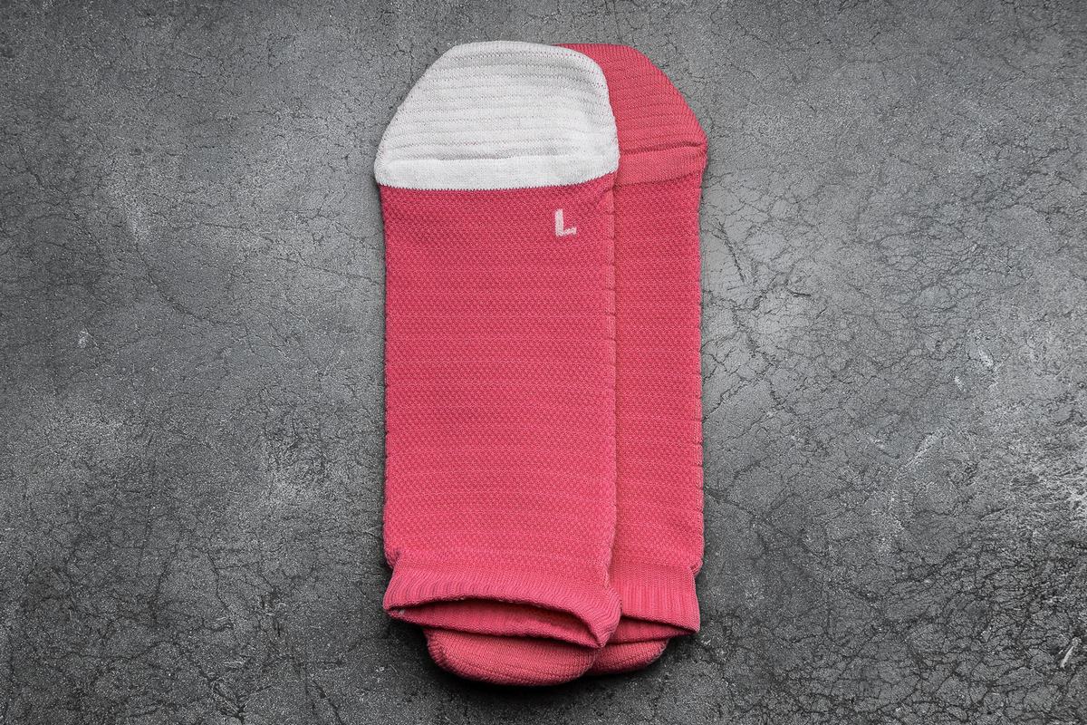 Chaussettes Nobull Low Neon Femme Rose Blanche | SZ6831257