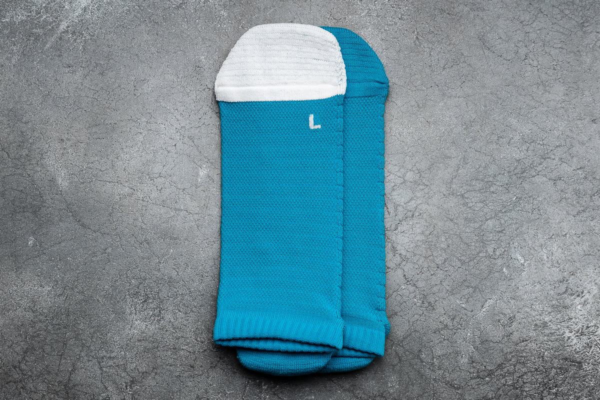 Chaussettes Nobull Low Neon Homme Bleu Blanche | OK2738690