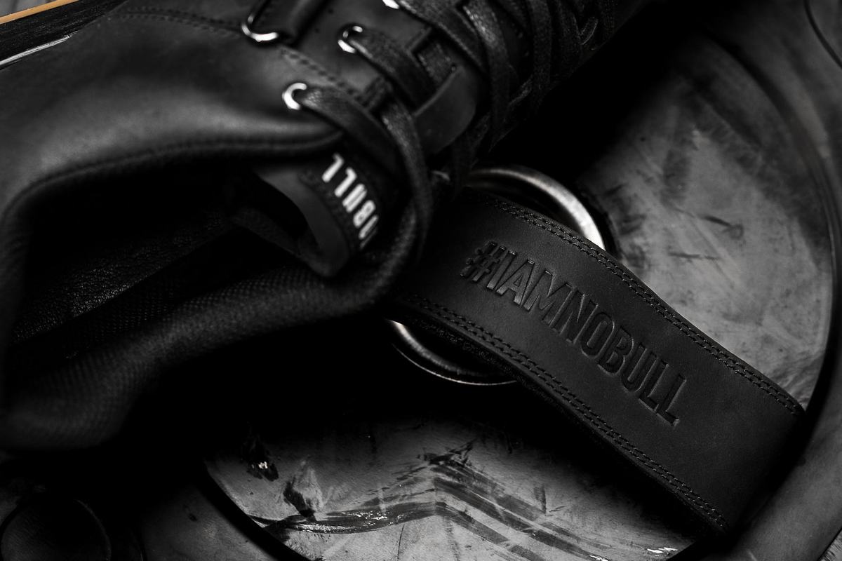Chaussure Halterophilie Nobull Leather Femme Noir | DW2478615