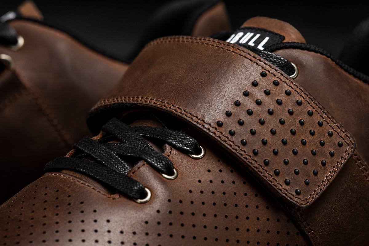 Chaussure Halterophilie Nobull Leather Homme Cafe | WZ5976321