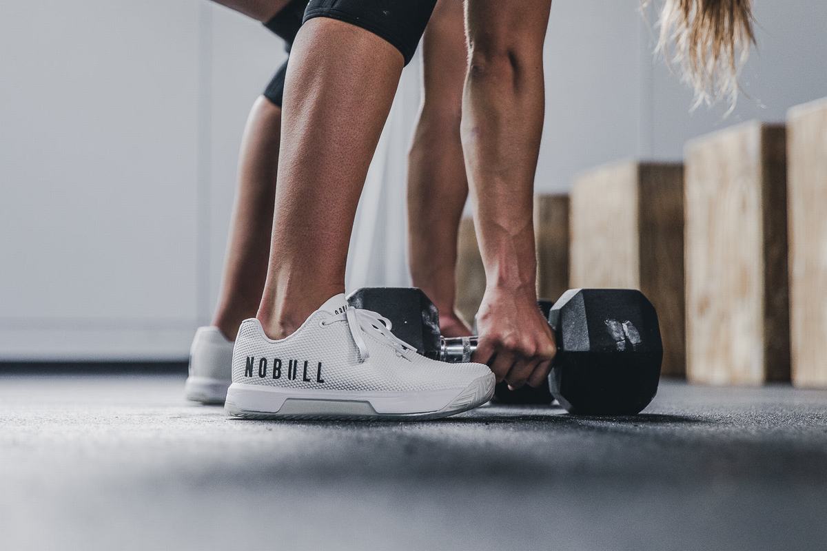 Chaussures Crossfit Nobull Superfabric Crossfit® Trainer Femme Blanche | EQ6197840