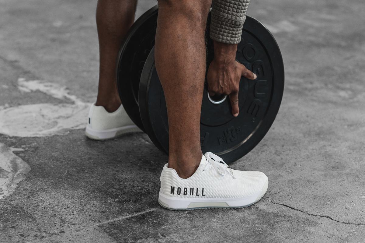 Chaussures Crossfit Nobull Superfabric Crossfit® Trainer Homme Blanche | HT4672519