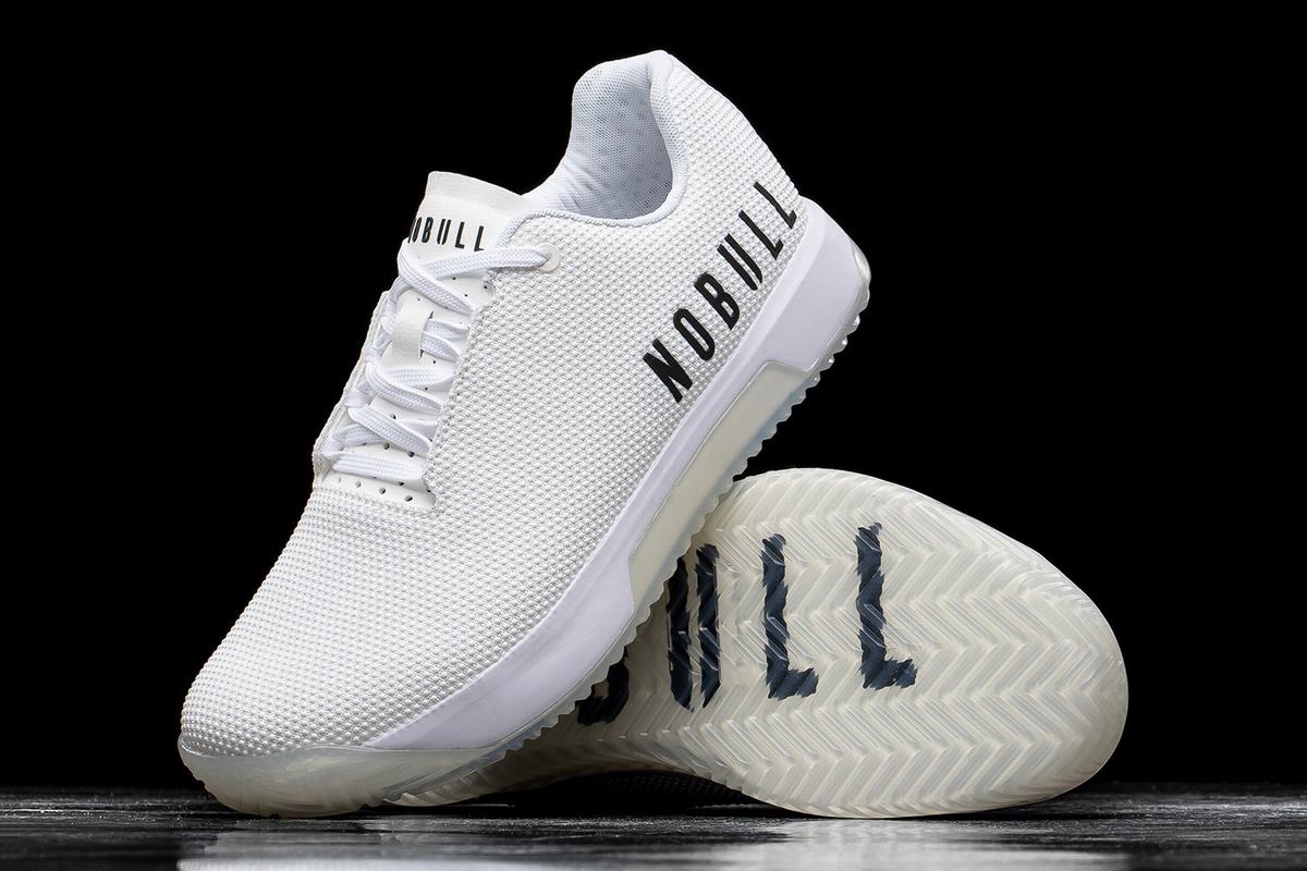 Chaussures Crossfit Nobull Superfabric Crossfit® Trainer Homme Blanche | HT4672519