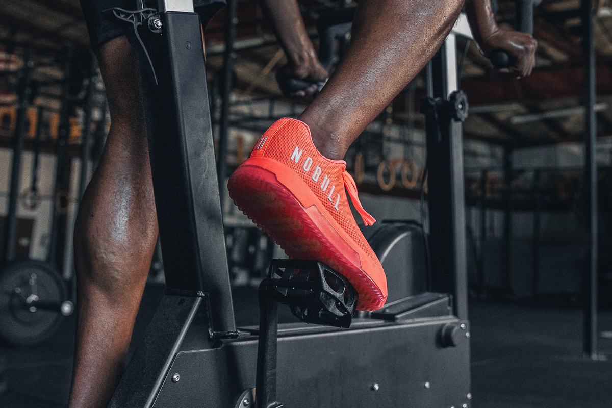 Chaussures Crossfit Nobull Superfabric Crossfit® Neon Trainer Homme Corail | YF8093475
