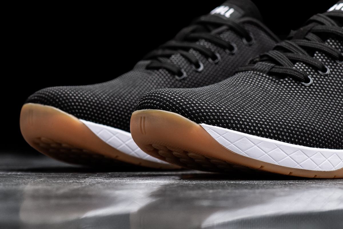 Chaussures Crossfit Nobull Superfabric Trainer Femme Noir Blanche | KJ8679250
