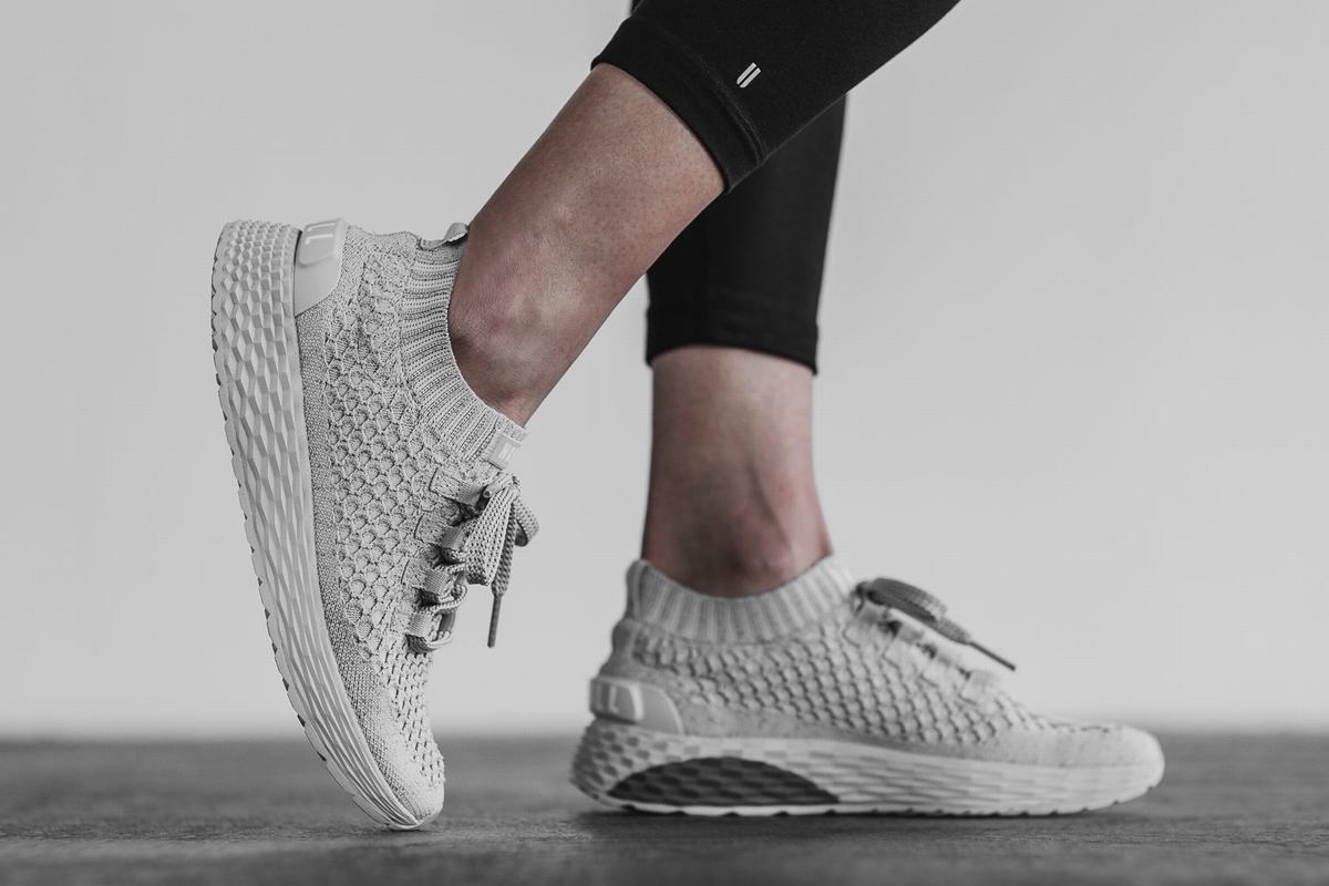 Chaussures Running Nobull Arctic Knit Runner Femme Grise | LN6512984