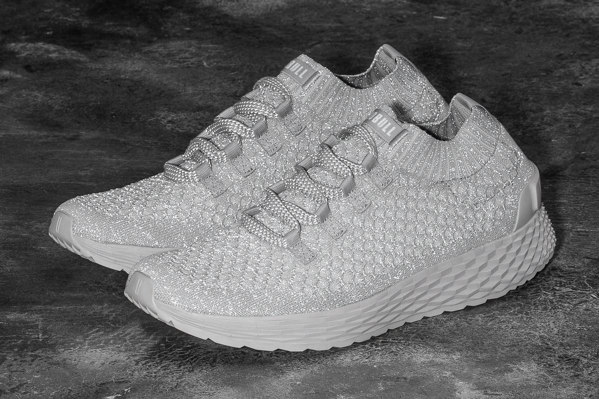 Chaussures Running Nobull Arctic Knit Runner Femme Grise | LN6512984