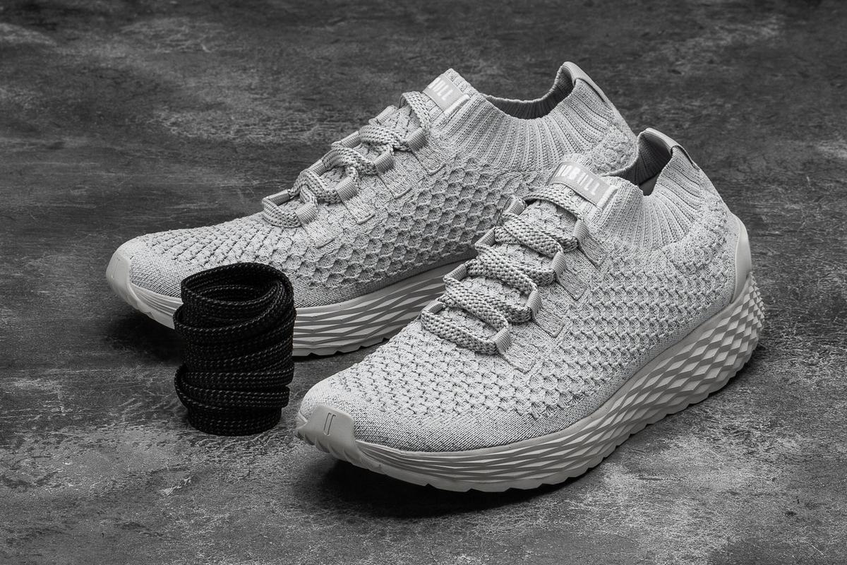 Chaussures Running Nobull Arctic Knit Runner Femme Grise | LN6512984