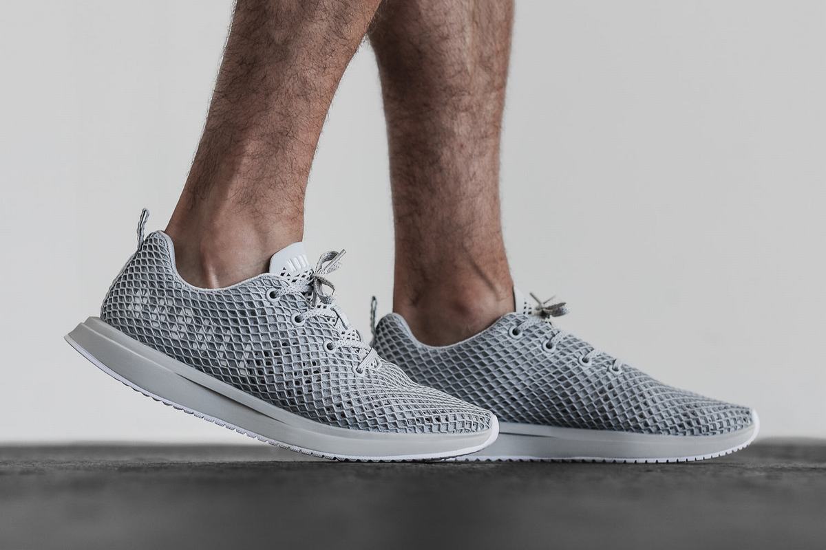 Chaussures Running Nobull Arctic Mesh Runner Homme Grise | JD1504637
