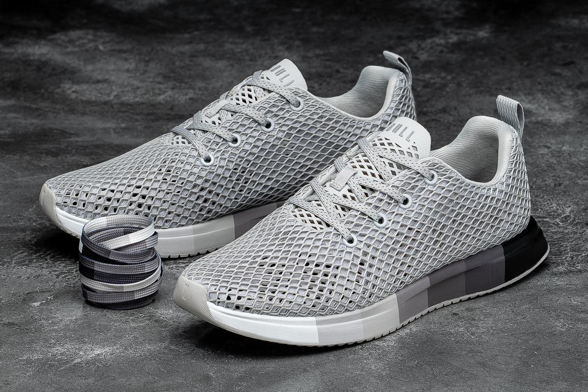 Chaussures Running Nobull Arctic Mesh Runner Femme Grise | JD2965034