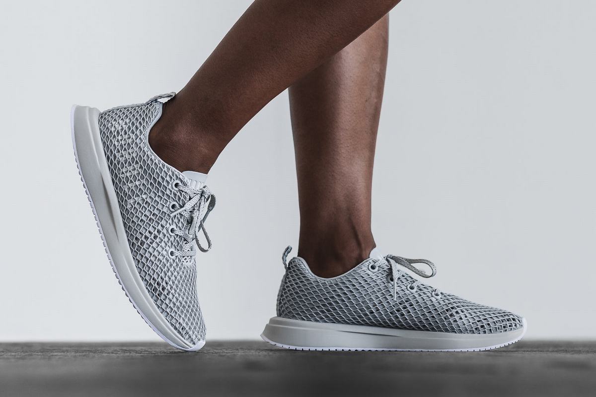 Chaussures Running Nobull Arctic Mesh Runner Femme Grise | KN2875946