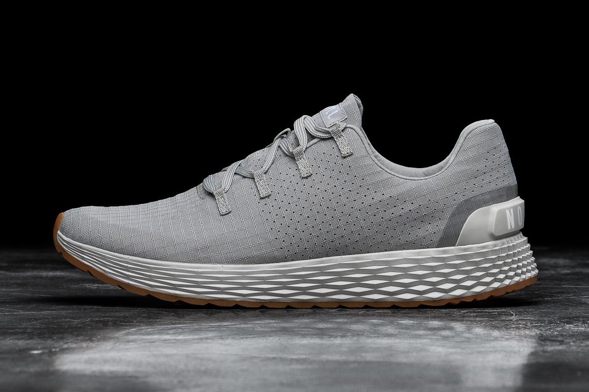 Chaussures Running Nobull Arctic Ripstop Runner Homme Grise | RI3170856