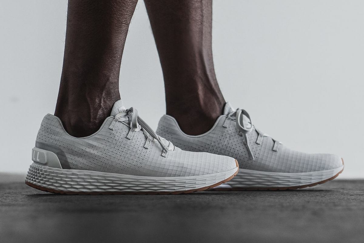 Chaussures Running Nobull Arctic Ripstop Runner Homme Grise | RI3170856