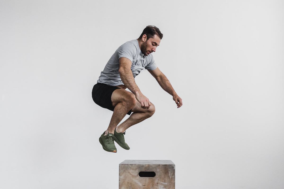 Chaussures Running Nobull Army Ripstop Runner Homme Vert Olive | XV2765183