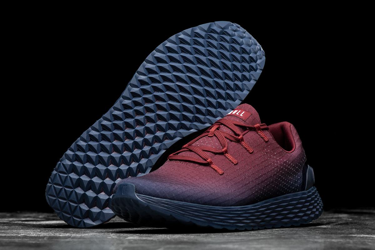 Chaussures Running Nobull Atlantic Ripstop Runner Homme Rouge Foncé | FU7852961