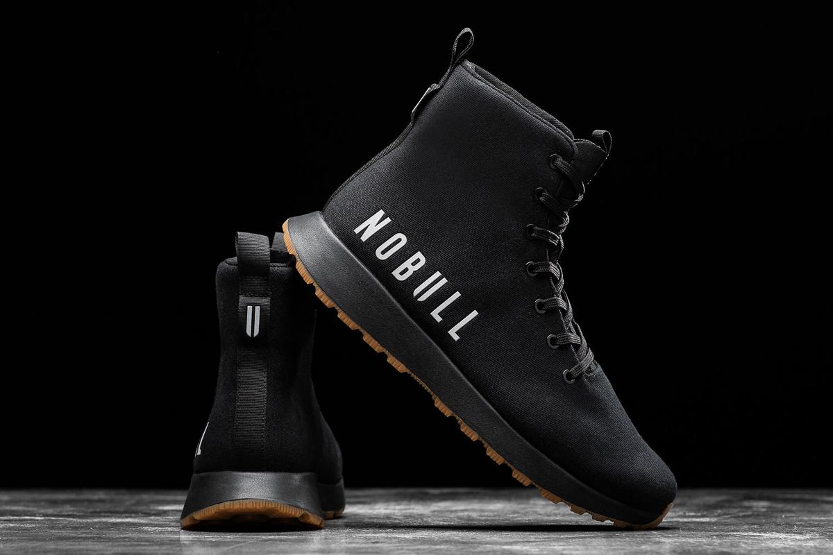 Chaussures Running Nobull Canvas Utility Trail Runner Homme Noir | IS1652947