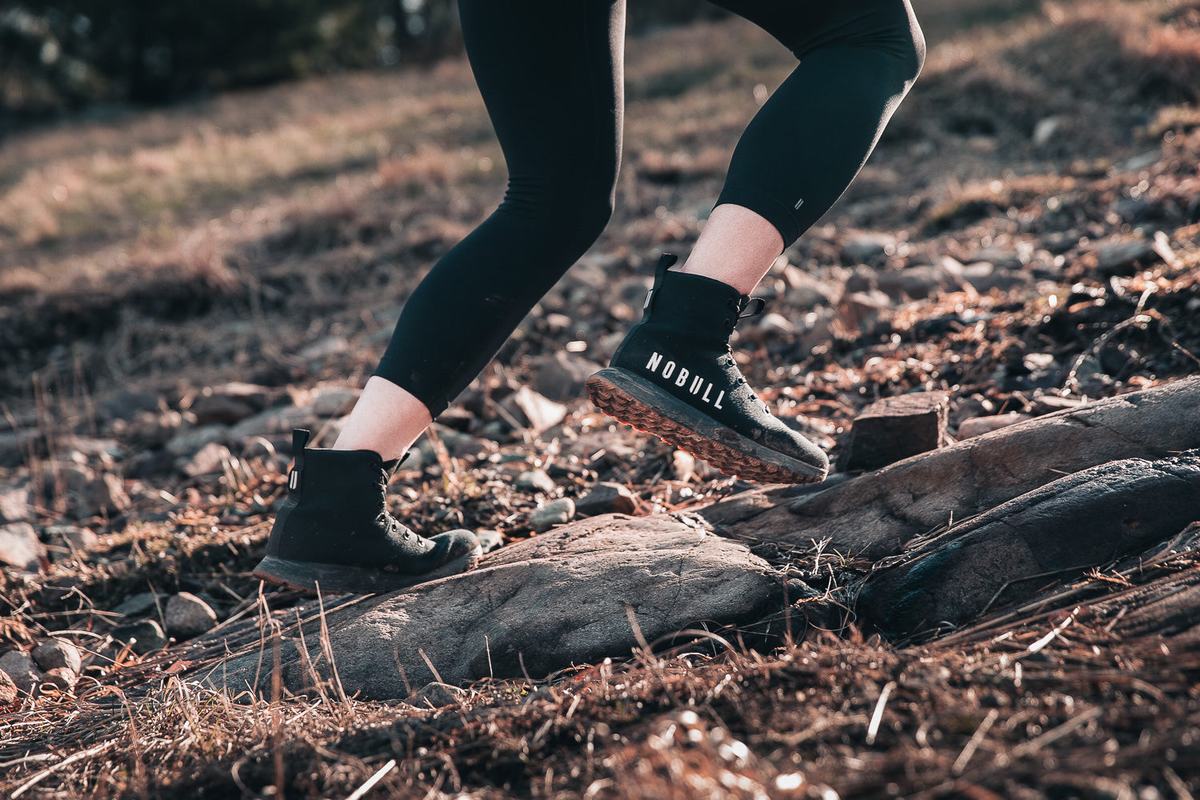 Chaussures Running Nobull Canvas Utility Trail Runner Femme Noir | UH4723950