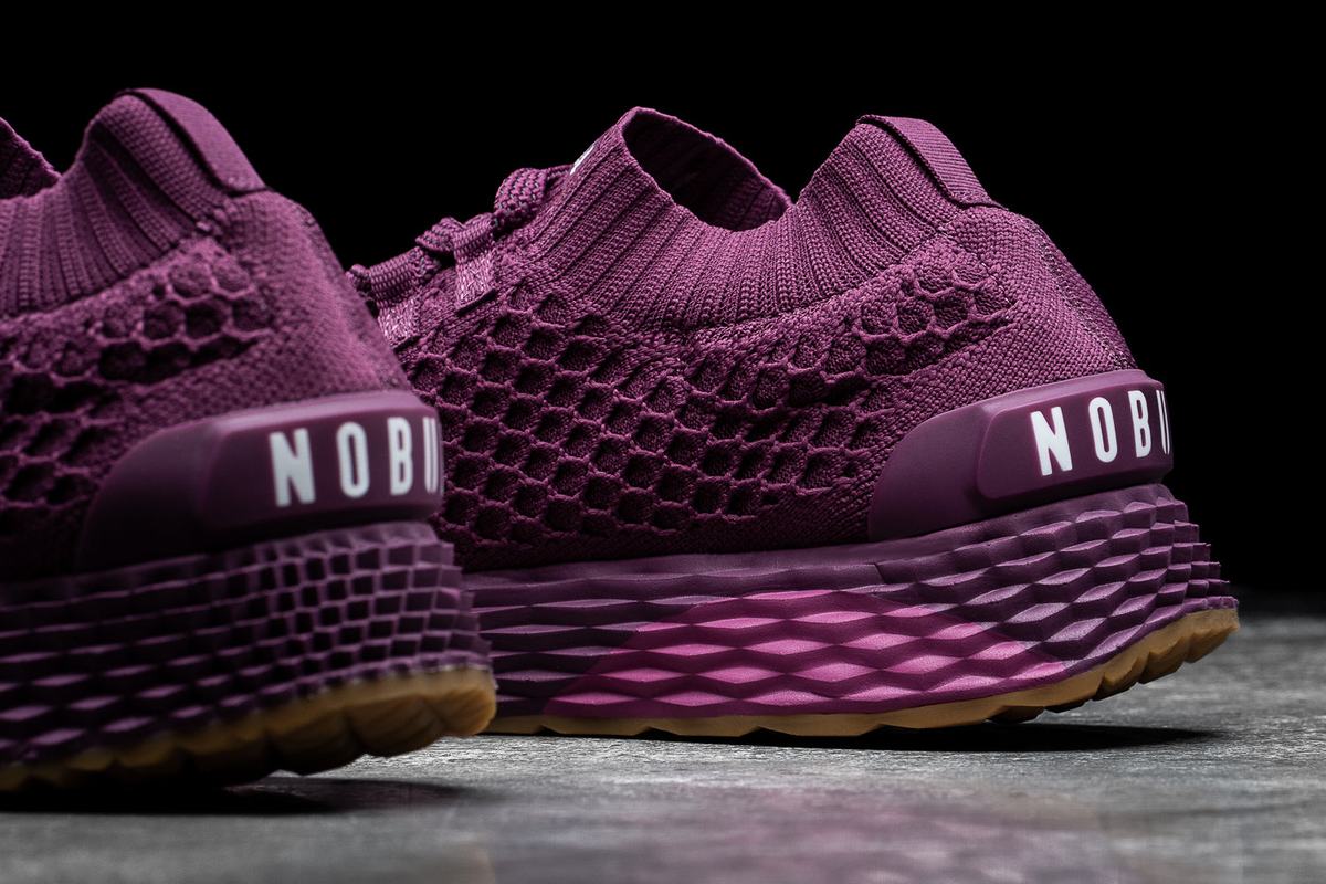 Chaussures Running Nobull Knit Runner Femme Violette | AH4386290