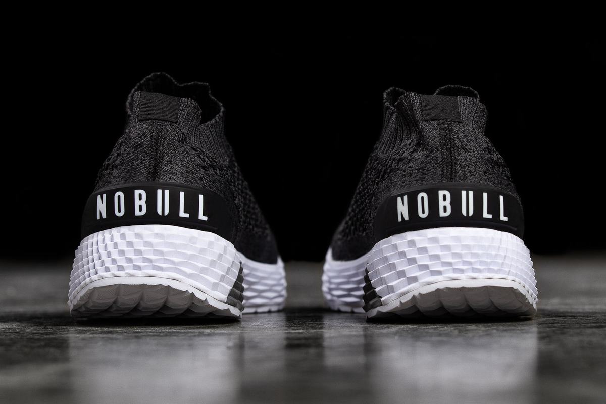 Chaussures Running Nobull Knit Runner Femme Grise Foncé | BY8907451