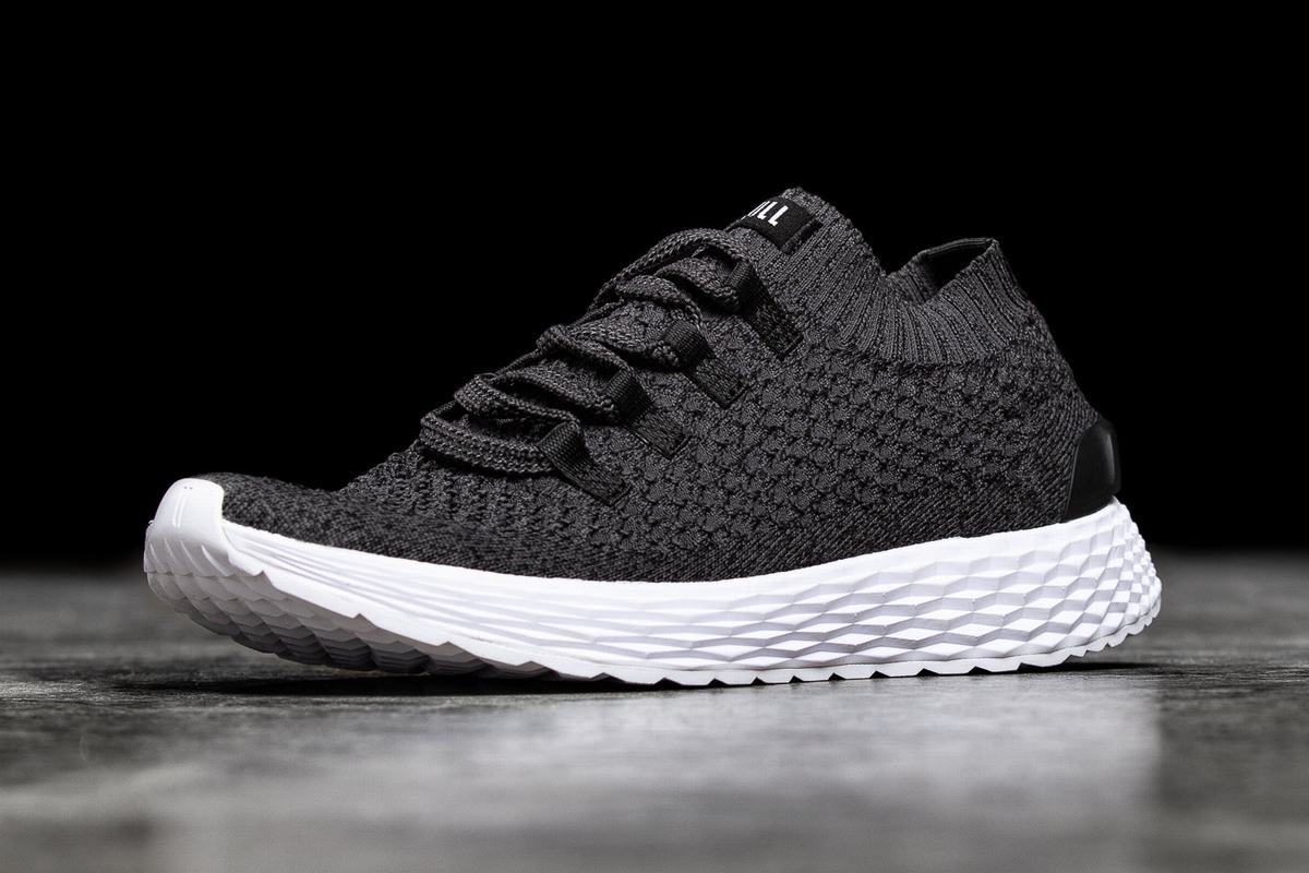 Chaussures Running Nobull Knit Runner Femme Grise Foncé | BY8907451