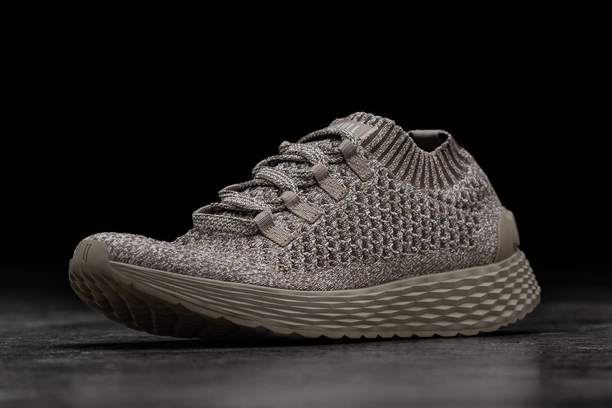 Chaussures Running Nobull Knit Runner Femme Kaki | GV8176945