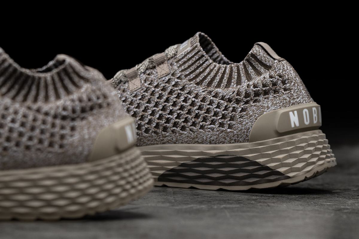 Chaussures Running Nobull Knit Runner Femme Kaki | GV8176945