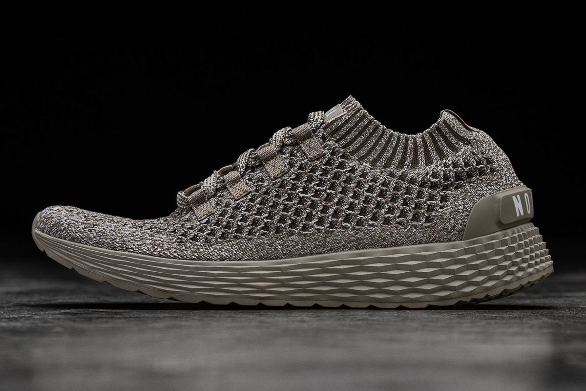 Chaussures Running Nobull Knit Runner Femme Kaki | GV8176945