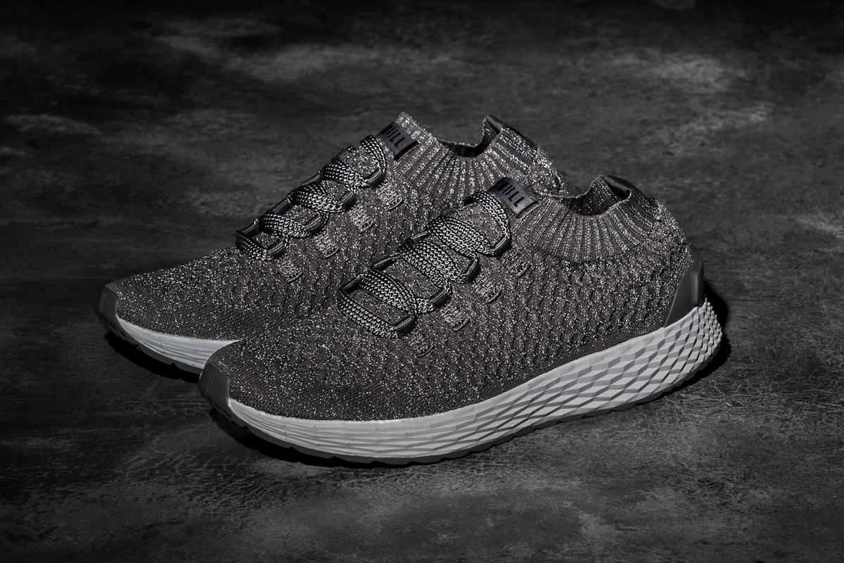 Chaussures Running Nobull Knit Runner Femme Grise Foncé | KB6304798