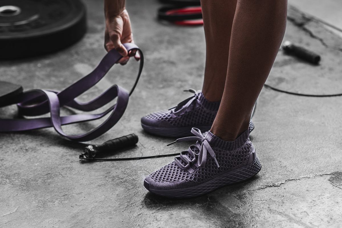 Chaussures Running Nobull Knit Runner Femme Violette | KS0386749