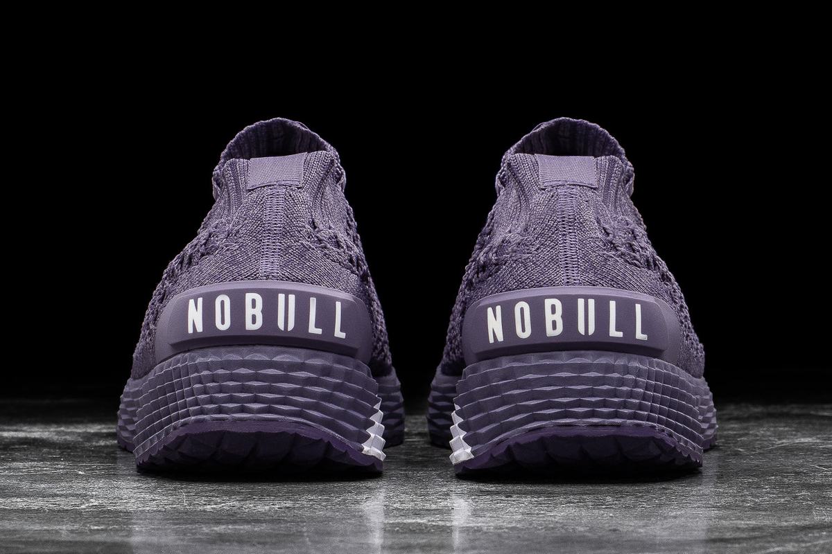 Chaussures Running Nobull Knit Runner Femme Violette | KS0386749